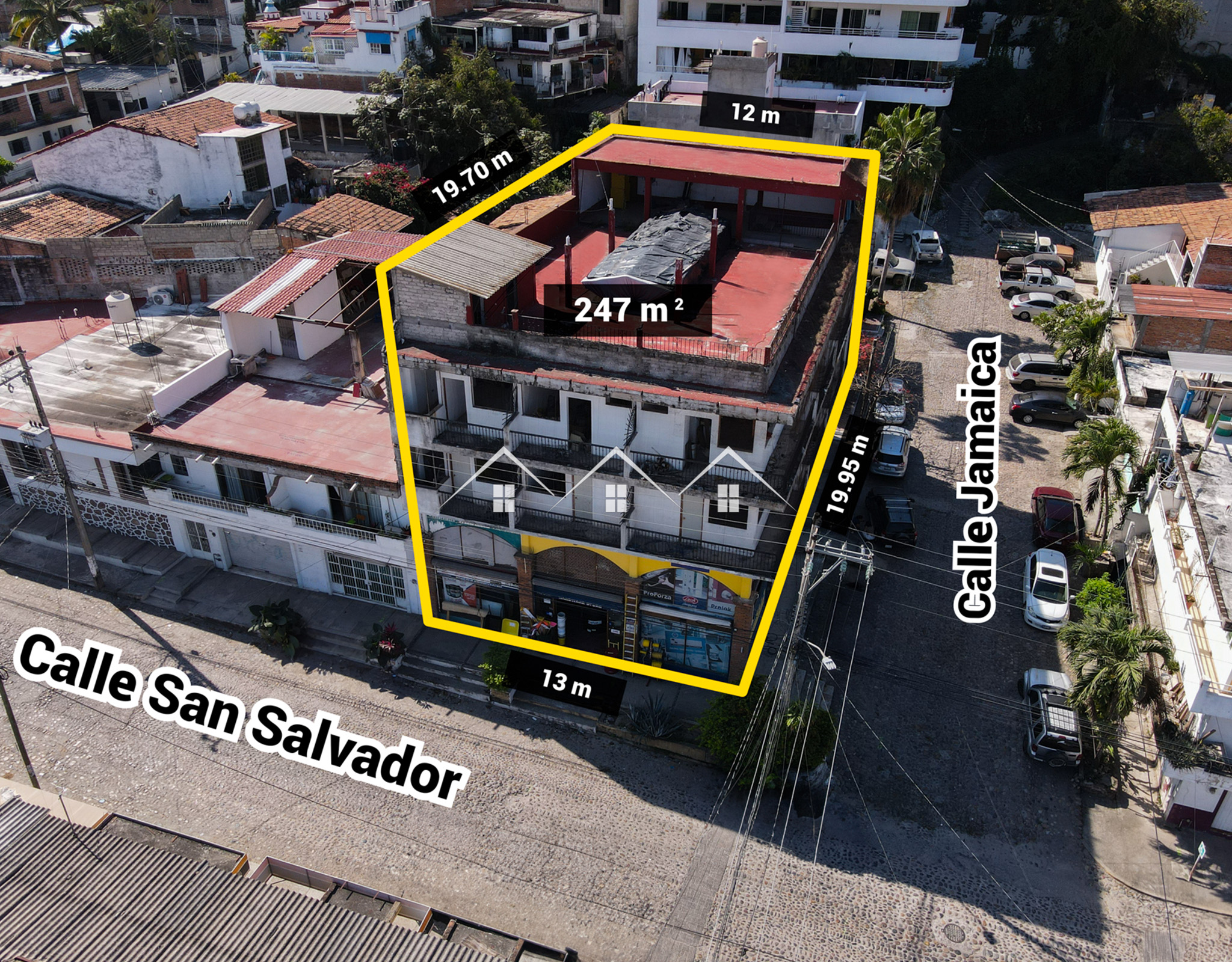 edificio en venta en el centro de puerto vallarta