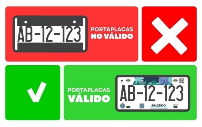 portaplacas