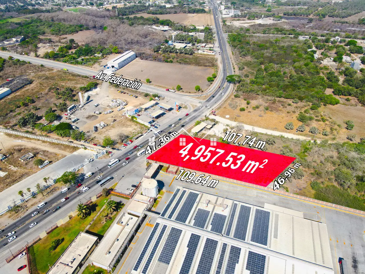 land for sale next to coca-cola plant in mezcales